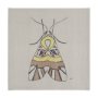 102218-L - Moth II by Mercana Studio a Hand Embellished Textured Canvas