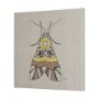 102218-L - Moth II by Mercana Studio a Hand Embellished Textured Canvas