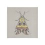 102218-S - Moth II by Mercana Studio a Hand Embellished Textured Canvas