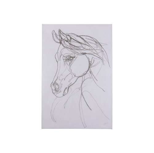 102221-S - Arabian II by Mercana Studio a Hand Embellished Textured Canvas