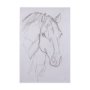 102222-L - Thoroughbred III by Mercana Studio a Hand Embellished Textured Canvas