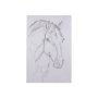 102222-S - Thoroughbred III by Mercana Studio a Hand Embellished Textured Canvas