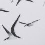 102163-S - Fly Away I by Mercana Studio a Hand Embellished Textured Canvas