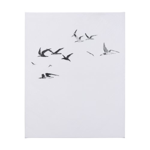 102164-L - Fly Away II by Mercana Studio a Hand Embellished Textured Canvas