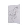 102226-S - Horse I by Mercana Studio a Hand Embellished Textured Canvas
