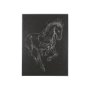 102228-S - Horse III by Mercana Studio a Hand Embellished Textured Canvas