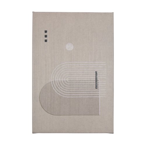 102175-L - Balance IV by Mercana Studio a Hand Embellished Textured Canvas
