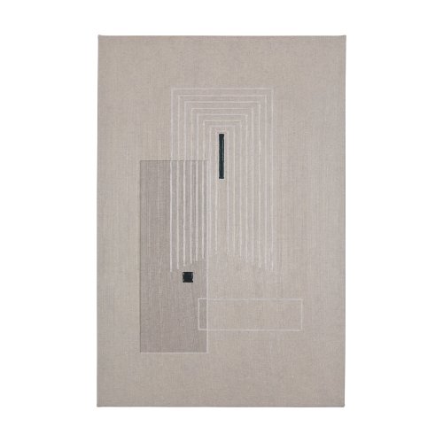 102176-L - Balance V by Mercana Studio a Hand Embellished Textured Canvas
