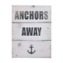 102180-L - Anchors Away by Mercana Studio a Hand Embellished Textured Canvas
