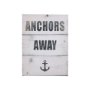 102180-S - Anchors Away by Mercana Studio a Hand Embellished Textured Canvas