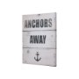 102180-S - Anchors Away by Mercana Studio a Hand Embellished Textured Canvas