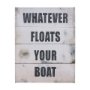 102182-L - Float Your Boat  by Mercana Studio a Hand Embellished Textured Canvas