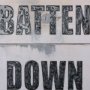 102183-S - Batten Down The Hatches  by Mercana Studio a Hand Embellished Textured Canvas