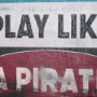 102184-S - Work Like a Captain by Mercana Studio a Hand Embellished Textured Canvas