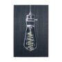 102187-L - Bright Idea I by Mercana Studio a Hand Embellished Textured Canvas