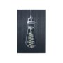 102187-S - Bright Idea I by Mercana Studio a Hand Embellished Textured Canvas