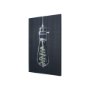 102187-S - Bright Idea I by Mercana Studio a Hand Embellished Textured Canvas