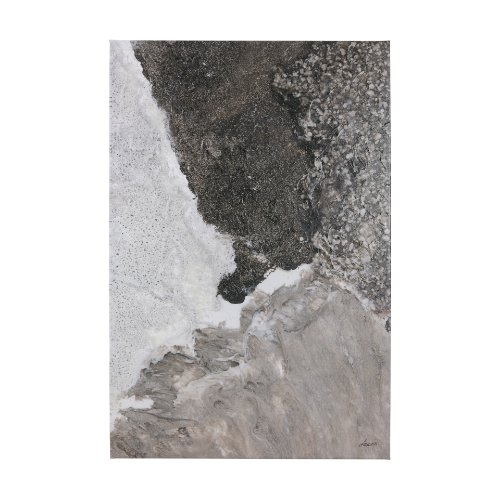 102189-L - Mudslide I by Mercana Studio a Hand Embellished Textured Canvas