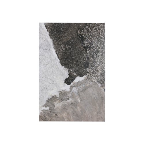 102189-S - Mudslide I by Mercana Studio a Hand Embellished Textured Canvas