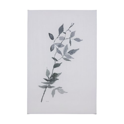 102193-L - Leaf Shadow I by Mercana Studio a Hand Embellished Textured Canvas
