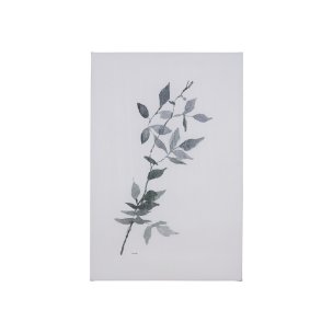 Leaf Shadow I by Mercana Studio a Hand Embellished Textured Canvas