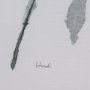 102193-S - Leaf Shadow I by Mercana Studio a Hand Embellished Textured Canvas