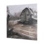 102199-L - Late Autumn in Countryside I by Mercana Studio a Hand Embellished Textured Canvas