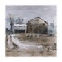 102200-L - Late Autumn in Countryside II by Mercana Studio a Hand Embellished Textured Canvas