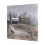 102200-L - Late Autumn in Countryside II by Mercana Studio a Hand Embellished Textured Canvas