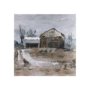 102200-S - Late Autumn in Countryside II by Mercana Studio a Hand Embellished Textured Canvas