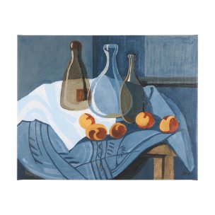 Still life I by Mercana Studio a Hand Embellished Textured Canvas