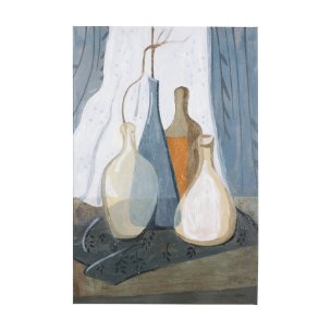 Still life III by Mercana Studio a Hand Embellished Textured Canvas