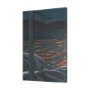 102209-L - Sea bay at nitght I by Mercana Studio a Hand Embellished Textured Canvas