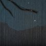 102209-L - Sea bay at nitght I by Mercana Studio a Hand Embellished Textured Canvas