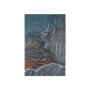 102211-S - Sea bay at nitght III by Mercana Studio a Hand Embellished Textured Canvas