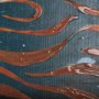 102211-S - Sea bay at nitght III by Mercana Studio a Hand Embellished Textured Canvas