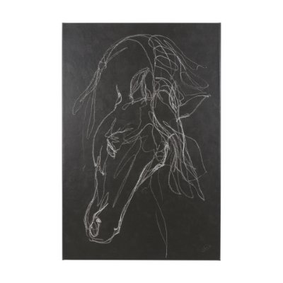 102223-L - Andalusian Dark I by Mercana Studio a Hand Embellished Textured Canvas