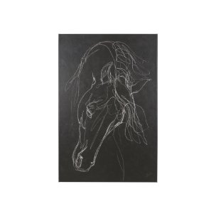 Andalusian Dark I by Mercana Studio a Hand Embellished Textured Canvas
