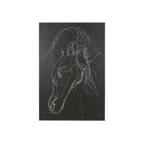 102223-S - Andalusian Dark I by Mercana Studio a Hand Embellished Textured Canvas