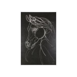 Arabian Dark II by Mercana Studio a Hand Embellished Textured Canvas