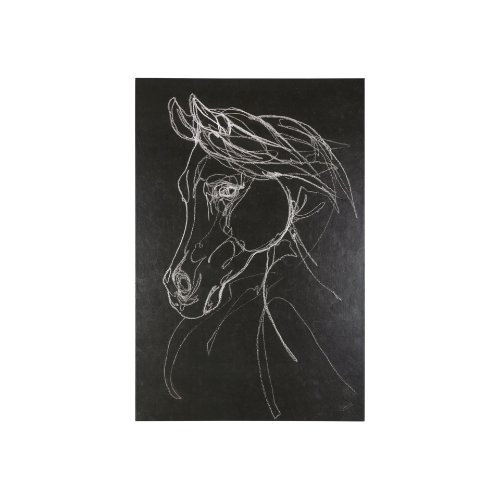102224-S - Arabian Dark II by Mercana Studio a Hand Embellished Textured Canvas