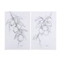 102230-S - Lemon Branch I by Mercana Studio a Hand Embellished Textured Canvas