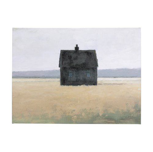 102241-L - Lonely Landscape II by Mercana Studio a Hand Embellished Textured Canvas