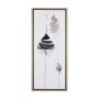 102247-FS - Rain of Leaf II by Mercana Studio a Hand Embellished Textured Framed Canvas