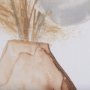 102247-L - Vase Gray Pods by Mercana Studio a Hand Embellished Textured Canvas
