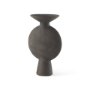 69810 - Kaz 6.7L x 5.5W x 11.2H Earthy Brown Ceramic Vase
