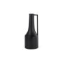 69857 - Aubrey Small 14.0H Black Iron Flower Vase