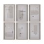 14203 - Balance IV by Mercana Studio a Hand Embellished Textured Framed Art Print Matted under Glass