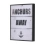 14283 - Anchors Away by Mercana Studio a Hand Embellished Textured Framed Art Print
