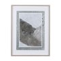 14239 - Mudslide II by Mercana Studio a Hand Embellished Textured Framed Art Print Matted under Glass